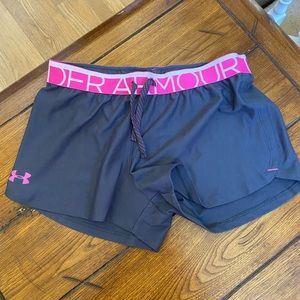Under armor gray shorts